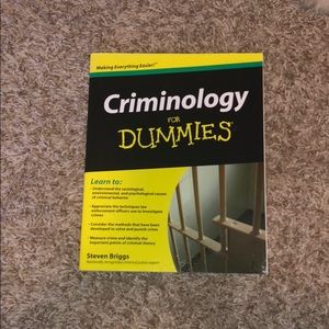 Criminology for Dummies Book